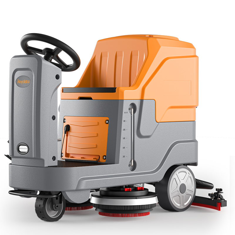 地下室停車場_榮事達駕駛式洗地機RS-D85（雙刷）